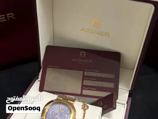 Aigner watch new with box