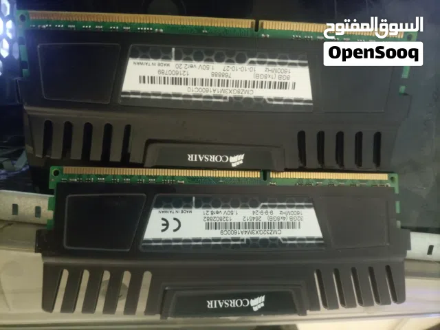 رامات corsair 8*2 1600MHz
