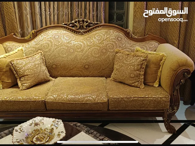 كنب غرفة سفرة 9 مقاعد فخم في ابو نصير عمان