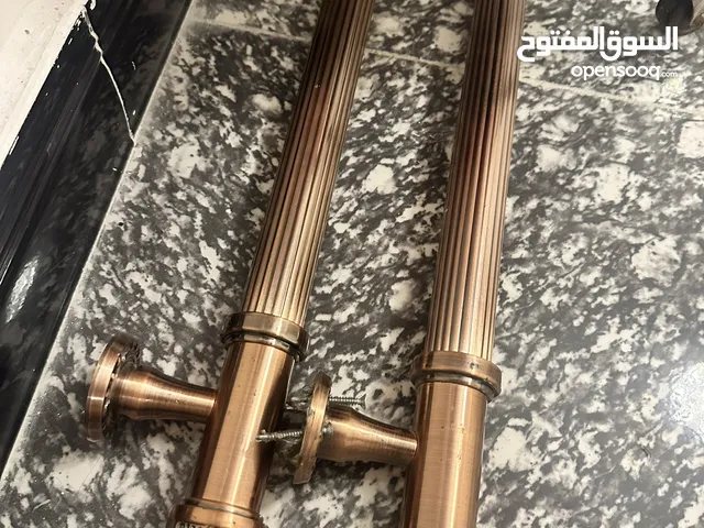 ماسكات باب انتيكه نحاس مزغرفات يرهمن ع باب المنيوم او خشب كلش حلوات طولهن متر