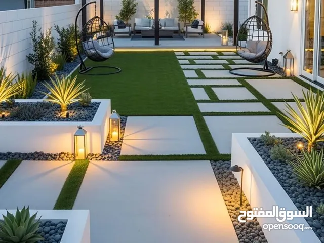 متخصصون في تصميم تنسيق الحدائق و انشاء المسابح و النوافير