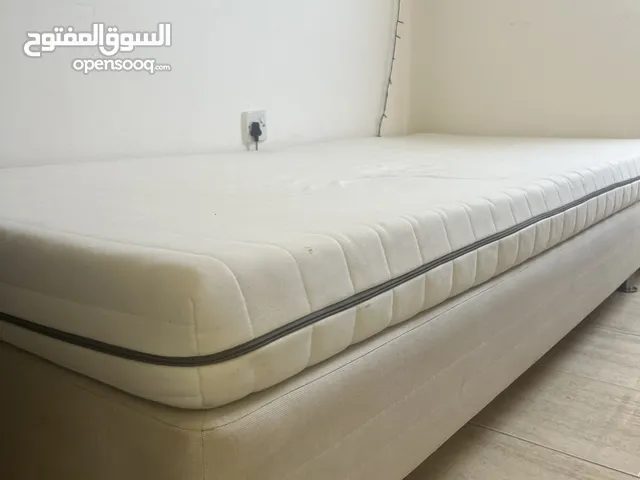 Single bed with mattress
