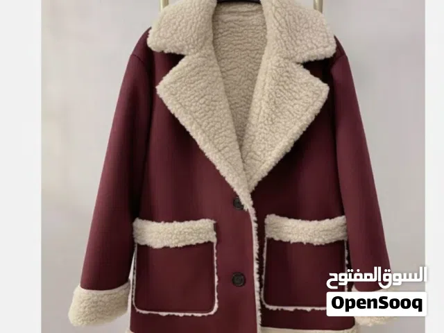 جاكيت Zara الجلد × فرو