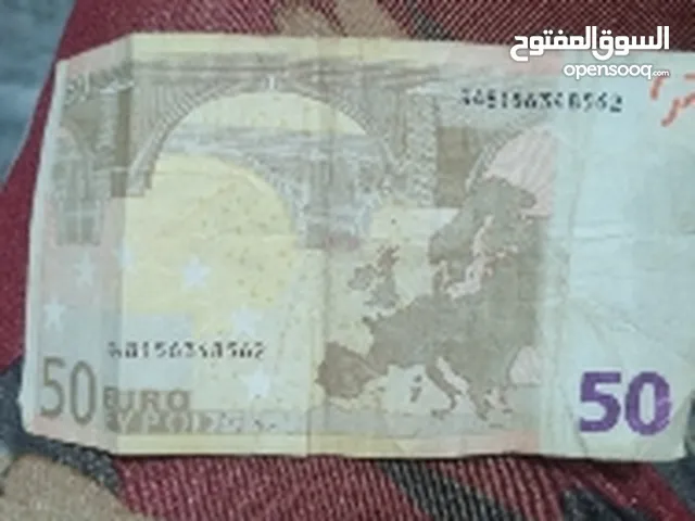 نقود قديمة  50 أورو سنة 2002
