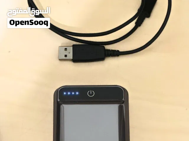 Charging power bank with a wire, rarely used