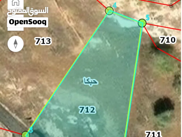 ارض للبيع اربد/المزار الشمالي/حبكا