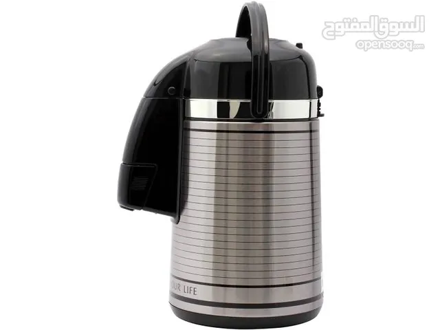 Stainless Steel Vacuum Flask Silver/Black