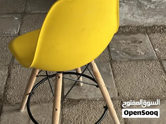 كراسي مطبخ ستايل بحالة الجديد عدد اثنين