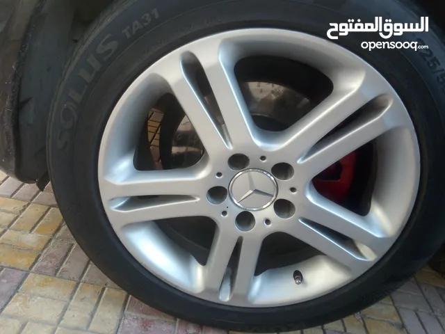 جنطات مرسيدس الفنجارد مع كوشوك بحال الجديد للبدل على سبورت بكج