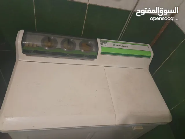 غسالة 10 كيلو للبيع نوع هاتشي ياباني غسيل وتنشيف ممتاز