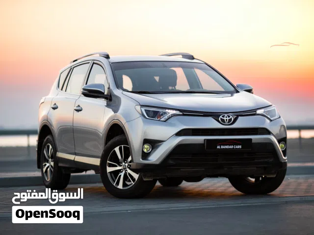 TOYOTA RAV4 2018 SILVER RELIABLE ALL-WHEEL DRIVE SUV