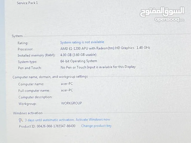 Windows Acer for sale  in Baghdad