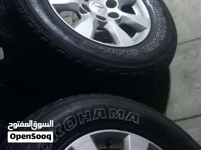 جنط ميتسوبيشي باجيرو بحاله الوكاله مع كوشوك جديد 2016