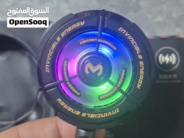 مروحة تبريد للهاتف مع شحن وايرلس