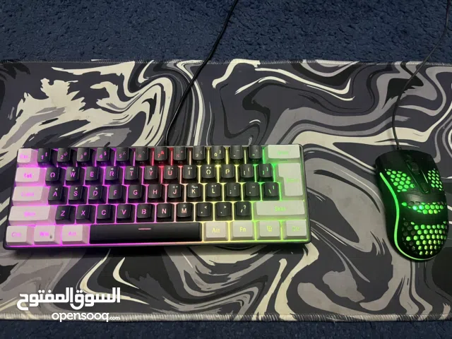 كيبورد وماوس . باد اضائة برق