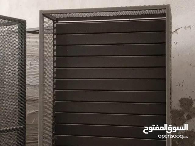 رفوف تخزين حديدية للمستودعات والورش للبيع