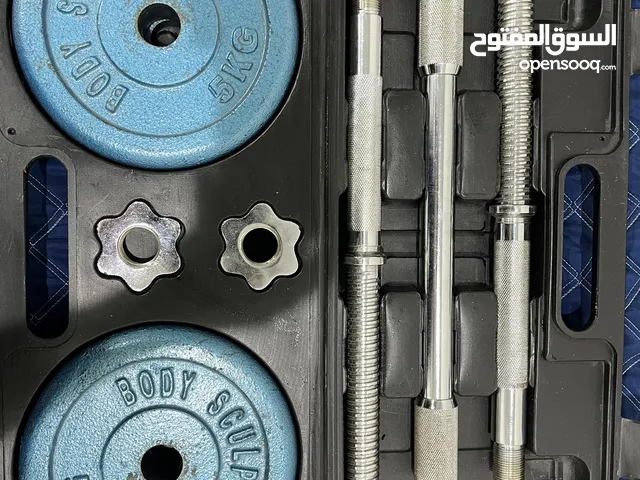 Barbell all metal body sculpture 25 kg (55lbs) وزن اثقال كله حديد مثل الصوره