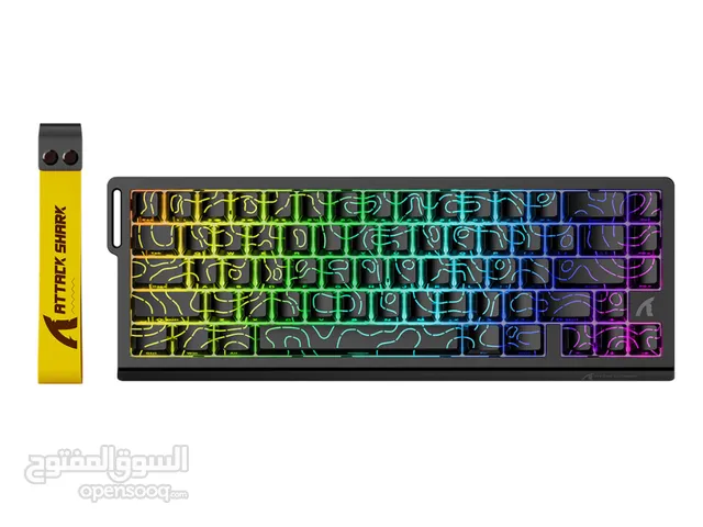 كيبورد قيمنق مغناطيسي - جديد - ATTACK SHARK X68 HE Rapid Trigger Keyboard Magnetic Switch