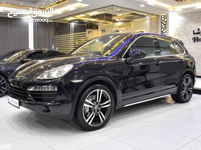 Porsche Cayenne S ( 2012 Model ) in Black Color GCC Specs