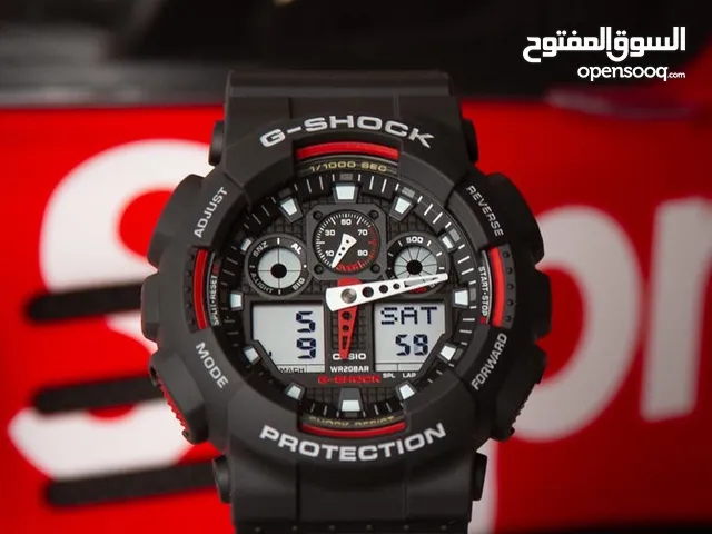 Gshock Ga100 ساعتين جي شوك اصلي