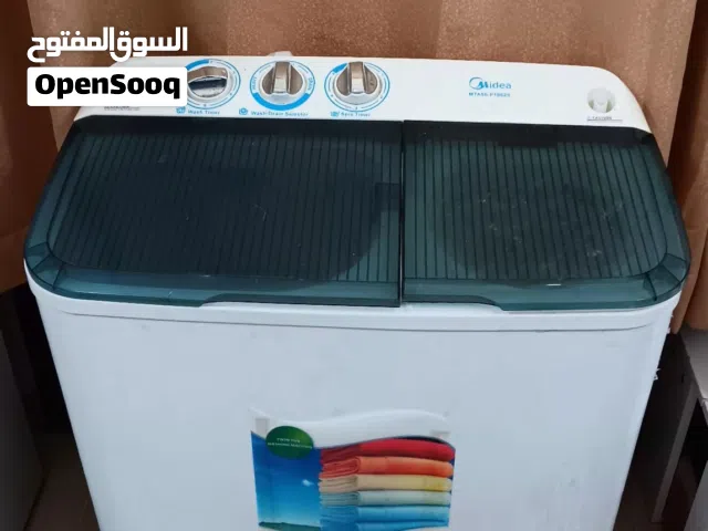 غسالة ميديا 5 كيلو  بحوضين جديدة استخدام شهرين