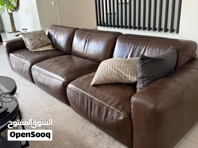 leather sofa