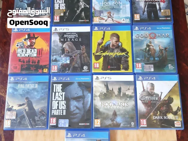 للبيع: تشكيلة من أقوى وأضخم ألعاب PlayStation 5 & PlayStation 4 الأصلية