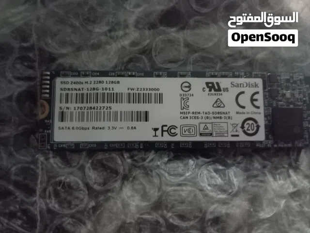 للبيع SSD SanDisk Z400s السعة: 128GB