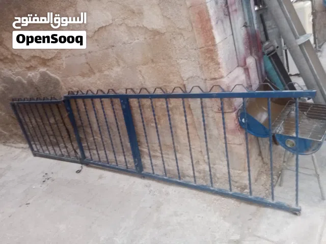 بوابة حديقه عرض 4 متر طول 1 متر حديد ثقيل تفصيل