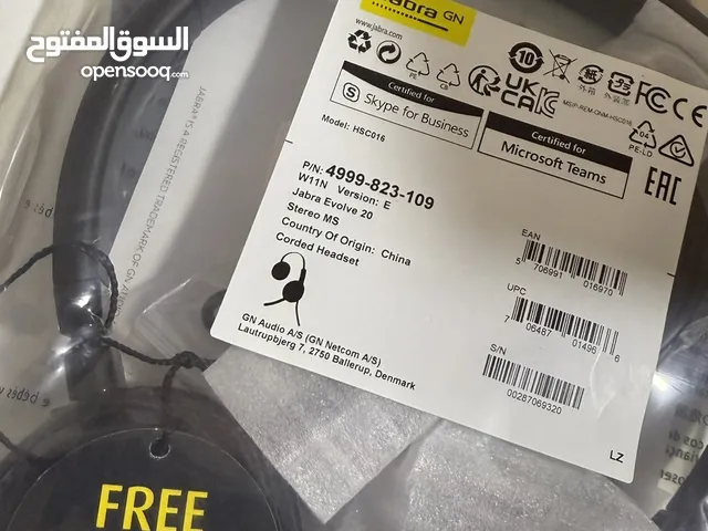 Brand New Jabra Evolve 20 office Wired headsets