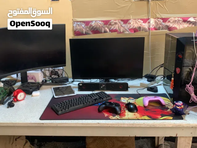 جهاز نظيف بي سي فول مواصفات ممتاز كلشي تريده يصيرلك تصميم ألعاب كلشي السعر 1500وبي مجال قليل جدا