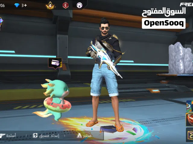 حساب فري فاير للبيع