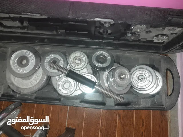 أثقال للبيع بحالة الوكالة شبه جديد مبارك لصاحب النصيب