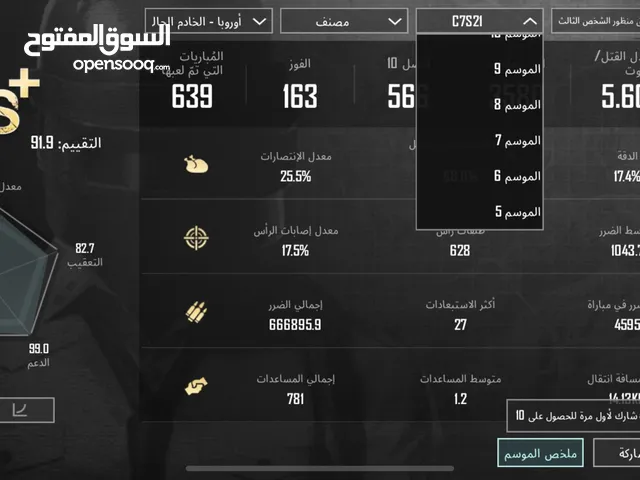 Pubg Accounts and Characters for Sale in Al Ain