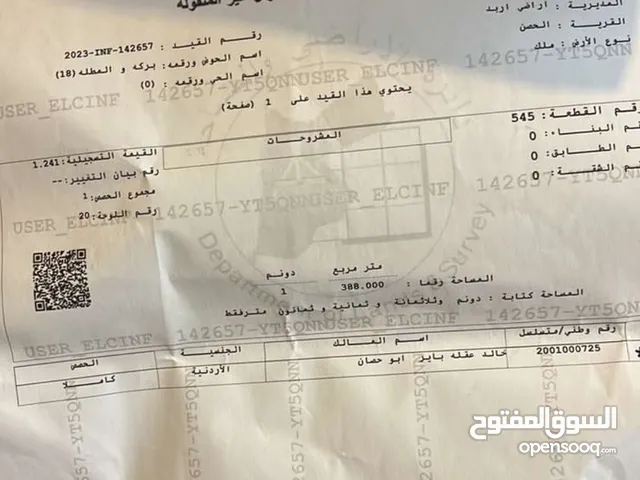 ارض تجاريه البيع من المالك