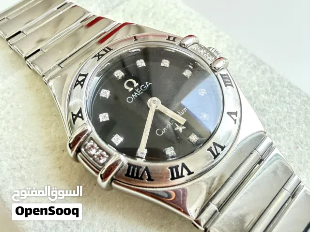 Omega Constellation with diamonds