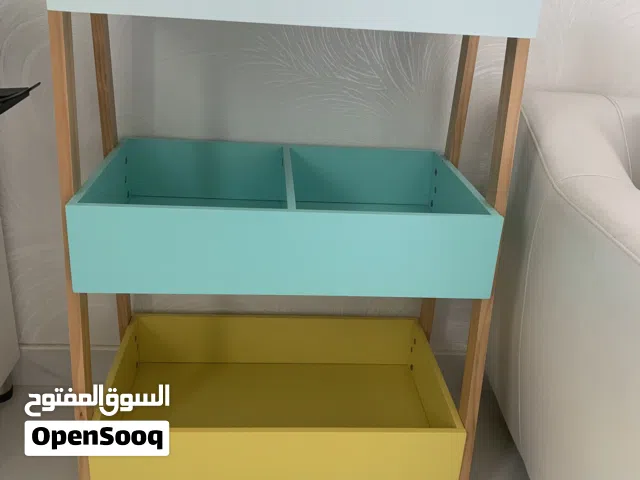 رف تخزين العاب او كتب او ادوات الاطفال متعدد الاستعمال من هوم سنتر