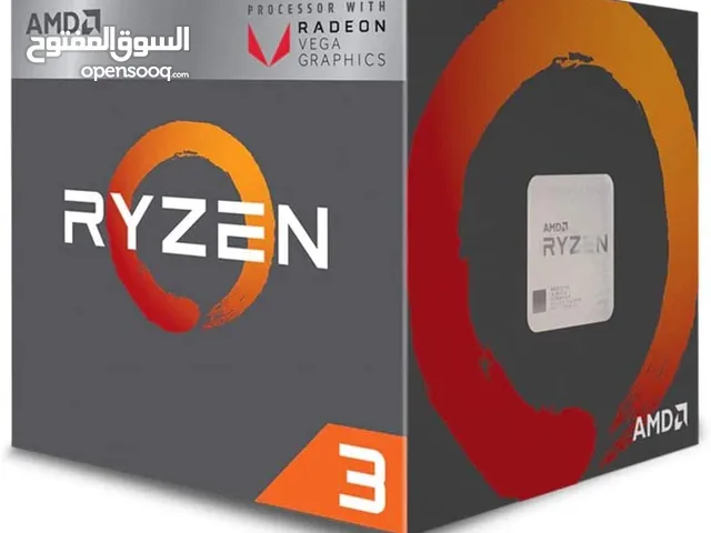 AMD RYZEN 3 2200G, USED, WORK OFFICE ONLY