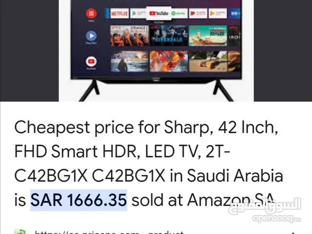 Sharp 42 smart TV