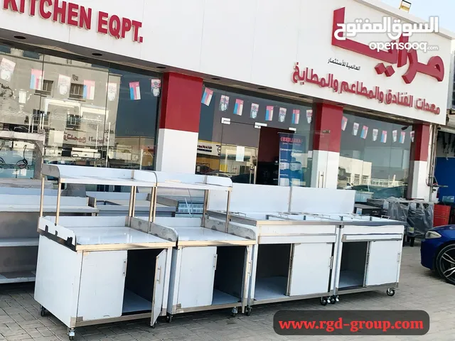 تفصيل ستانليس ستيل كل معدات المطابخ و المطاعم