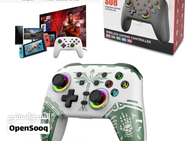 Manette de jeu sans fil pour Multi-plateformes PC/Nintendo/IOS/Android S08