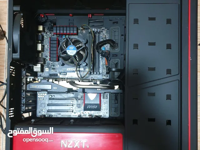 كمبيوتر مستعمل للبيع مع شاشه 144 هيرتز 24 انش و ماوس و كيبورد