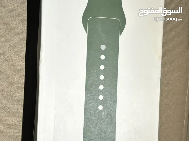 سوار ساعه ابل اصلي - اللون زيتي - مقاس 45 - بحاله جديده لم يستخدم