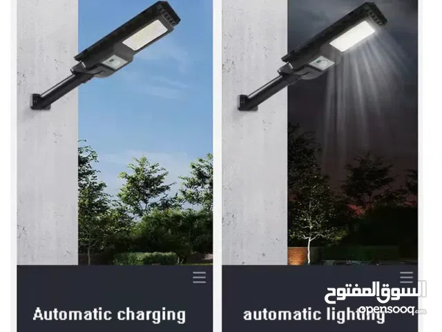 كشاف طاقه شمسيه بطاريه لثيوم يسرج طول اليل قابل لشحن يشحن من  نفسه