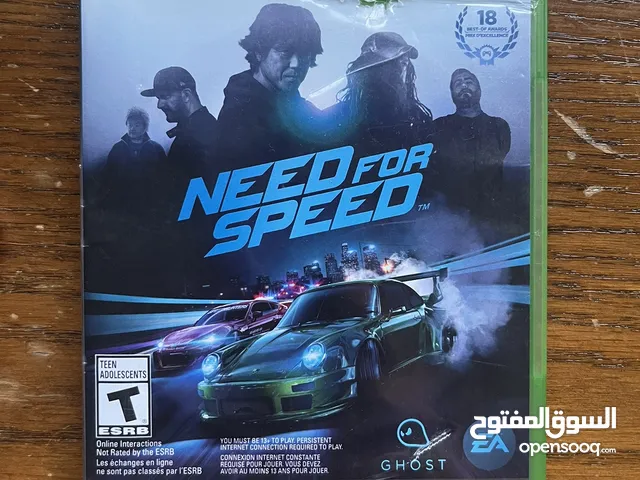 Need for speed cd سي دي نيد فور سبيد اكس بوكس مستعمل بحالة الجديد