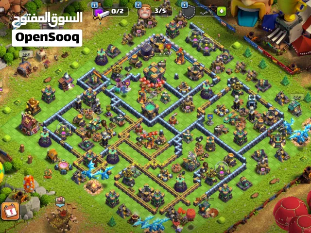 حساب كلاش اوف كلانس تاون 14 بسعر مغري