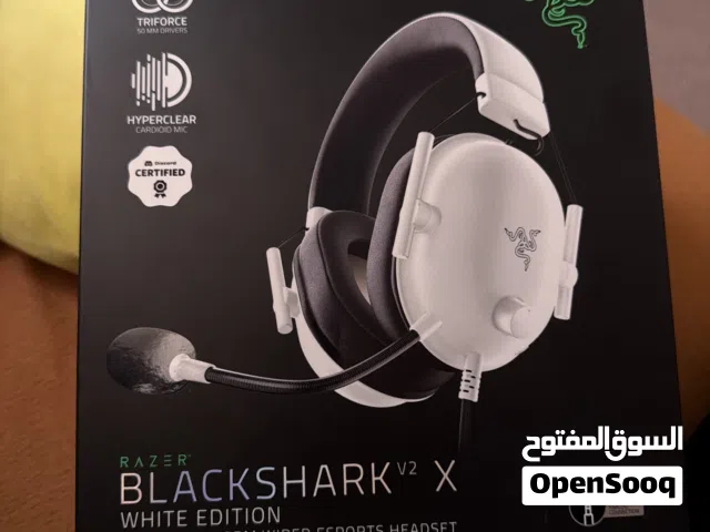 سماعة جيمنج ريزر اصلي جديد BLACK SHARK V2X