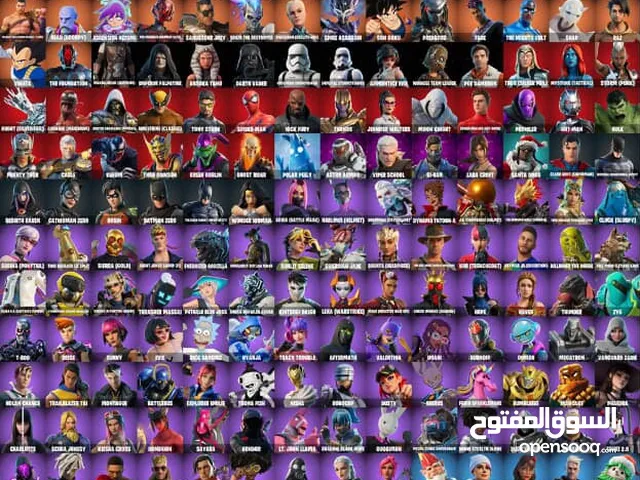 حساب فورت نايت نادر للبيع ب 200