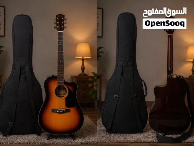 للبيع جيتار بمواصفات Fender نظيف جداً وبسعر مناسب ومع هدايا