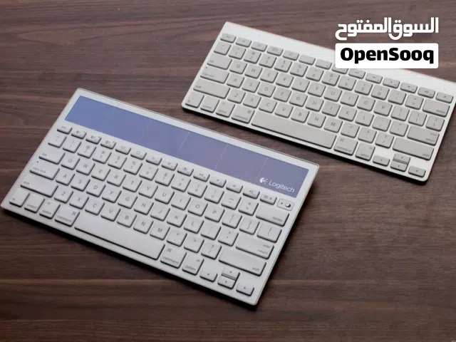 كيبورد ماك Logitech شحن طاقة للكمبيوتر والابتوب والايباد